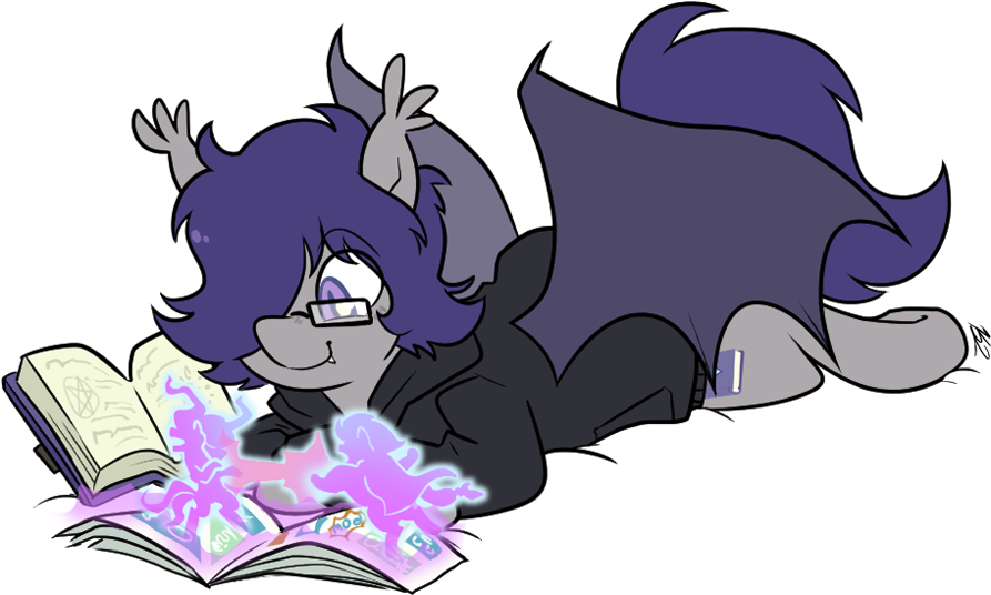 Egophiliac, Bat Pony, Book, Clothes, Comic Book, Cute, - Cartoon Clipart (911x546), Png Download