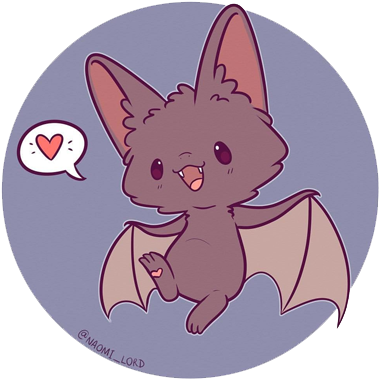 #bat #vampire #fly #cute #kawaii #tumblr - Kawaii Cute Bat Drawing Clipart (400x400), Png Download
