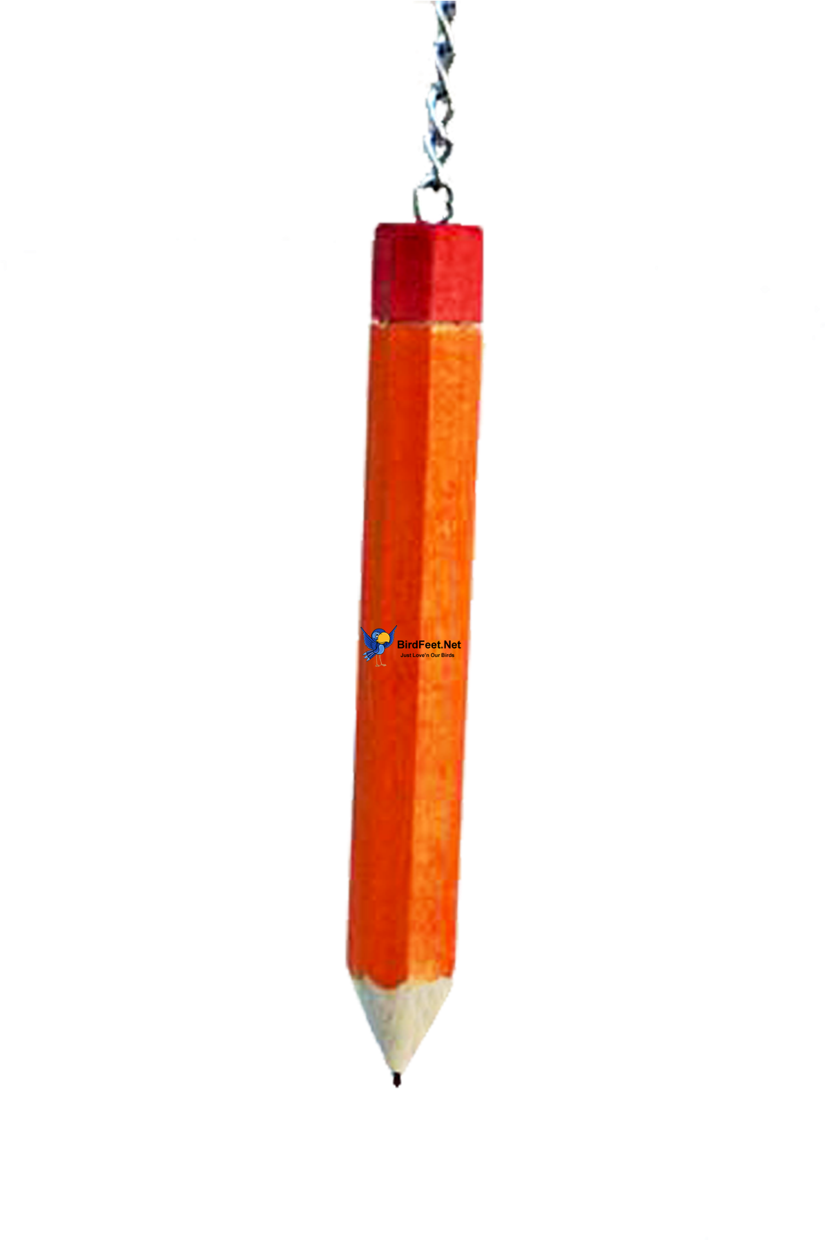 Paradise Toys, Hanging Pencil, Large, For Pet Birds - Chain Clipart (1195x1795), Png Download