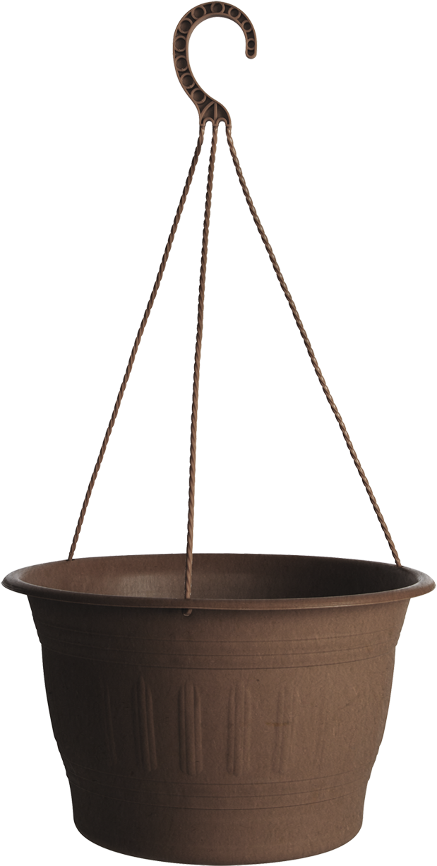 Colonnade Hanging Basket In Dark Earth - Boat Clipart (800x1284), Png Download