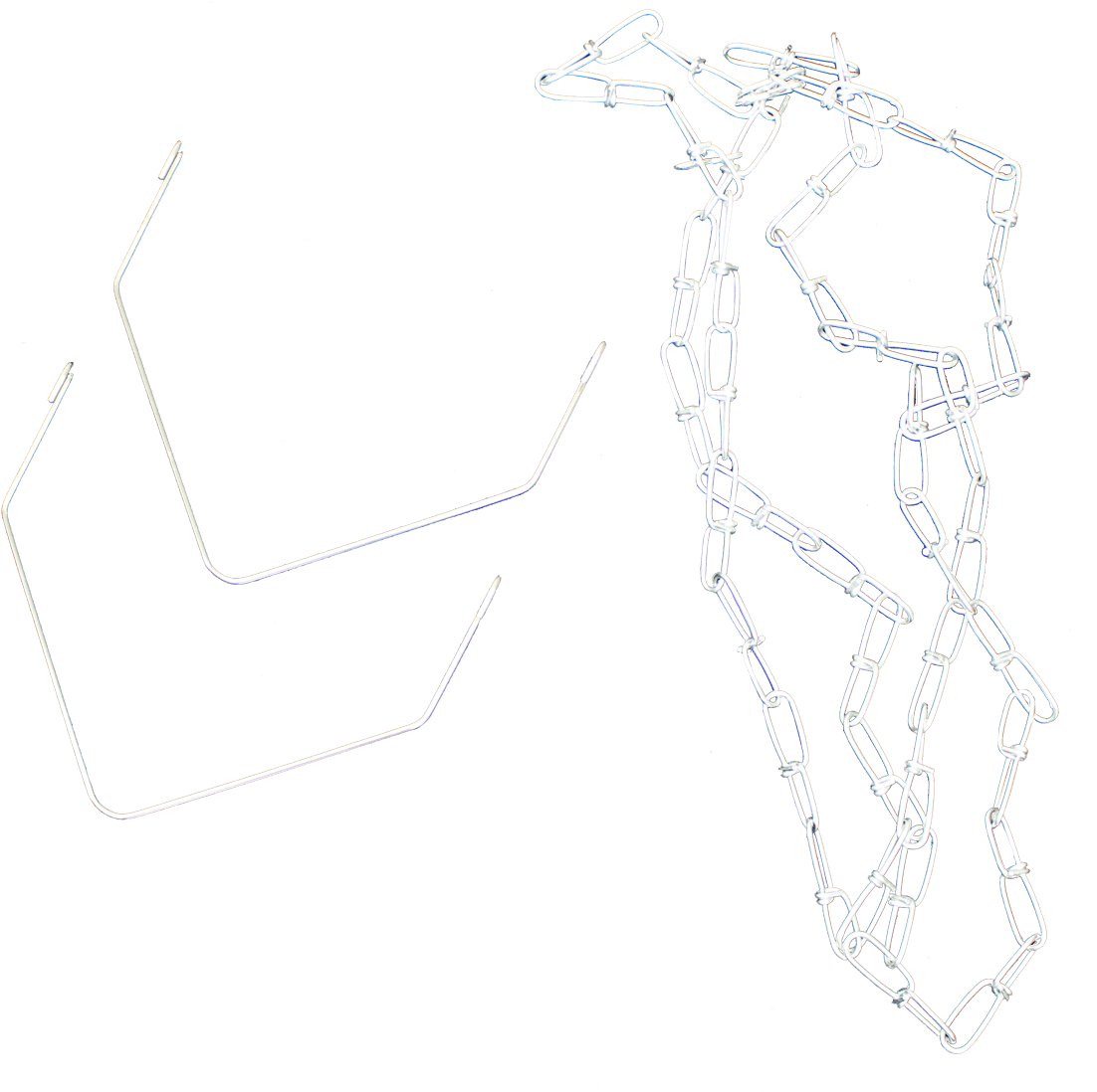 Chain Hanging Kit For Lhb-90 - Necklace Clipart (1200x1200), Png Download