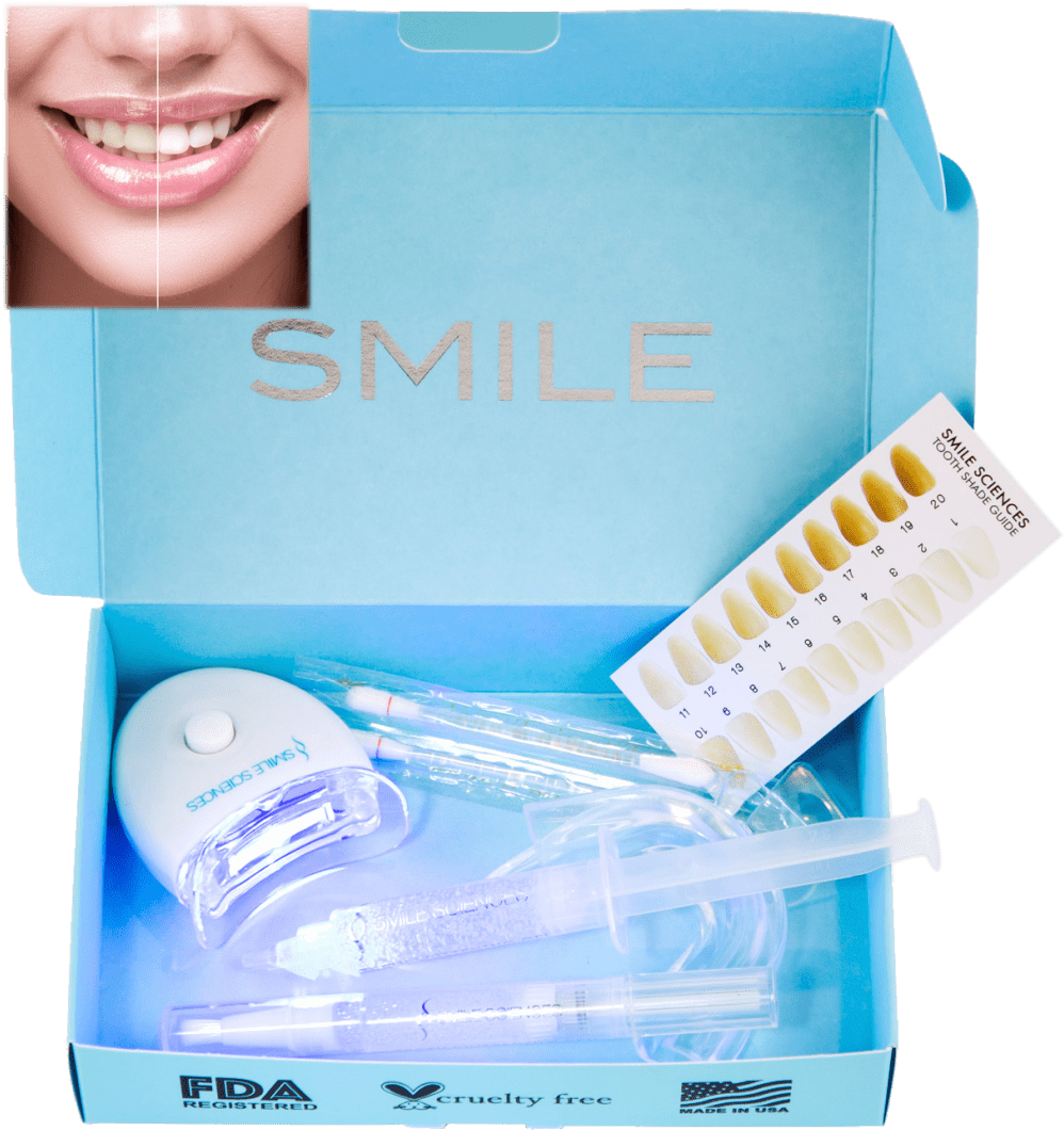 Smile Sciences Teeth Whitening Kit Clipart (1104x1104), Png Download
