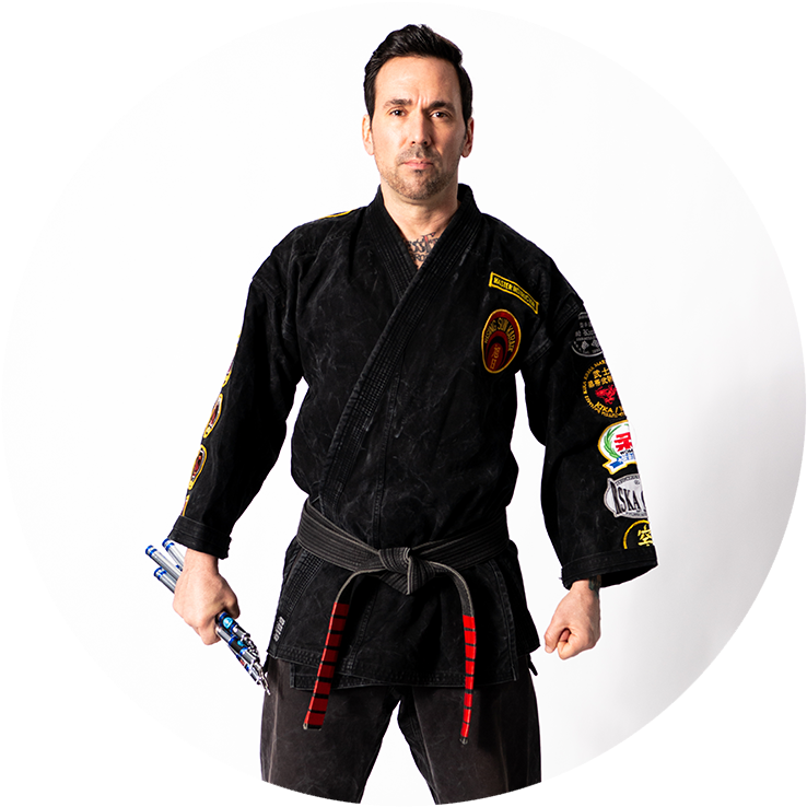 Hanshi Jason David Frank - Jason David Frank Mma Png Clipart (750x750), Png Download