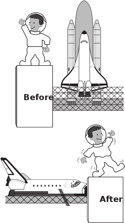 Space Shuttle Clip Art - Png Download (543x800), Png Download