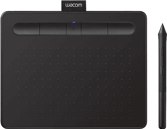 Accessories - Wacom Intuos Medium Black Clipart (600x600), Png Download