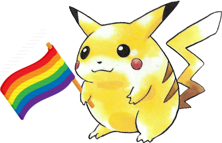 Fat Pikachu Is A Gay Icon , Png Download - Pokemon Pikachu Original Clipart (714x461), Png Download