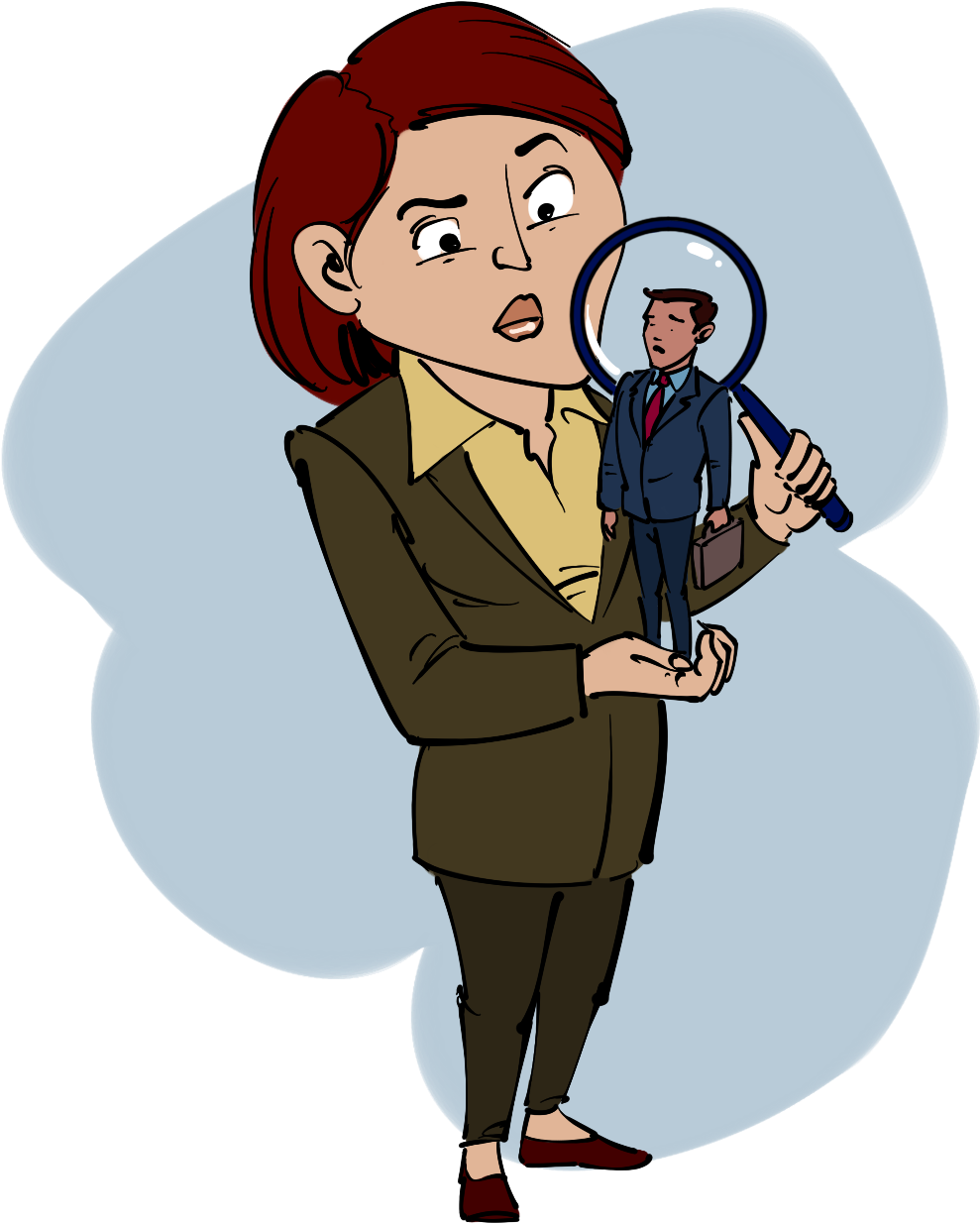 Perf-inspection - Diagnostic Tool Cartoon Clipart (1167x1600), Png Download