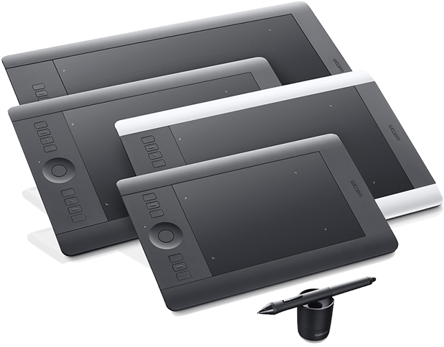Intuos Professional Pen And Touch Tablets Are The Most - Wacom Intuos Pro Size Clipart (700x583), Png Download