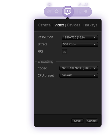 Twitch Video Settings - Smartphone Clipart (800x500), Png Download