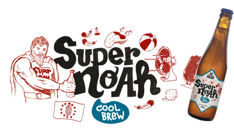 Super Noah - Verzet Super Noah Clipart (852x456), Png Download