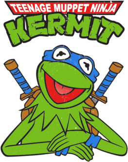 Teenage Muppet Ninja Kermit By Ninjae - Cartoon Clipart (630x630), Png Download