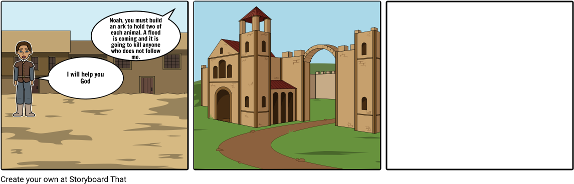 The Story Of Noah - Black Death Stages Cartoon Clipart (1164x385), Png Download