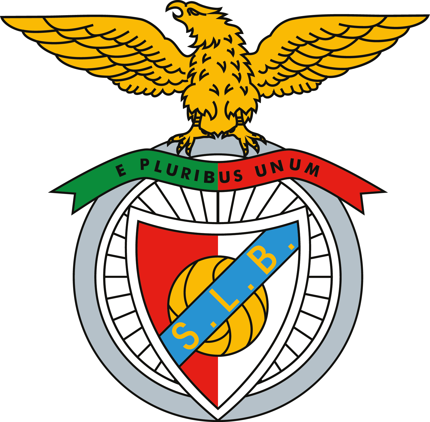 Sl Benfica Logo [slbenfica - Benfica Png Clipart (1728x1697), Png Download