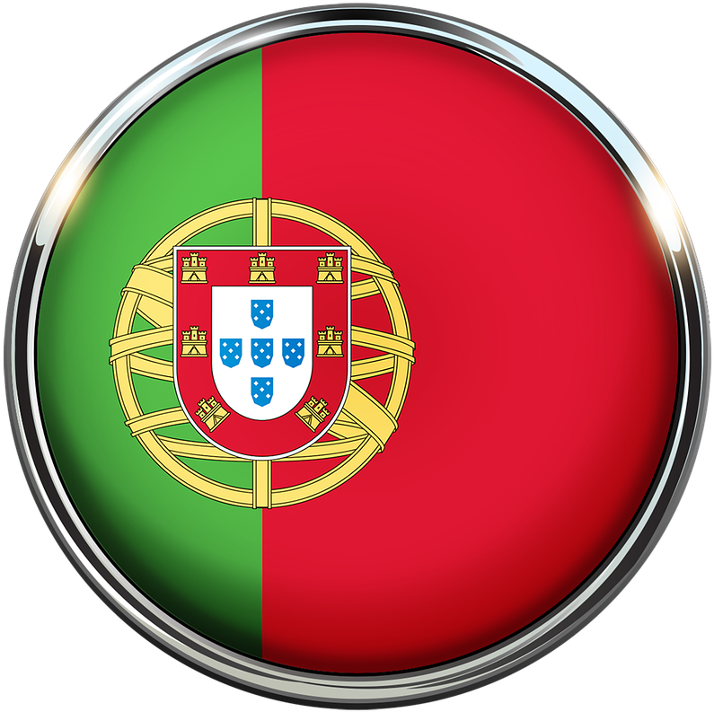 Portugal Flag Clipart (1280x1280), Png Download