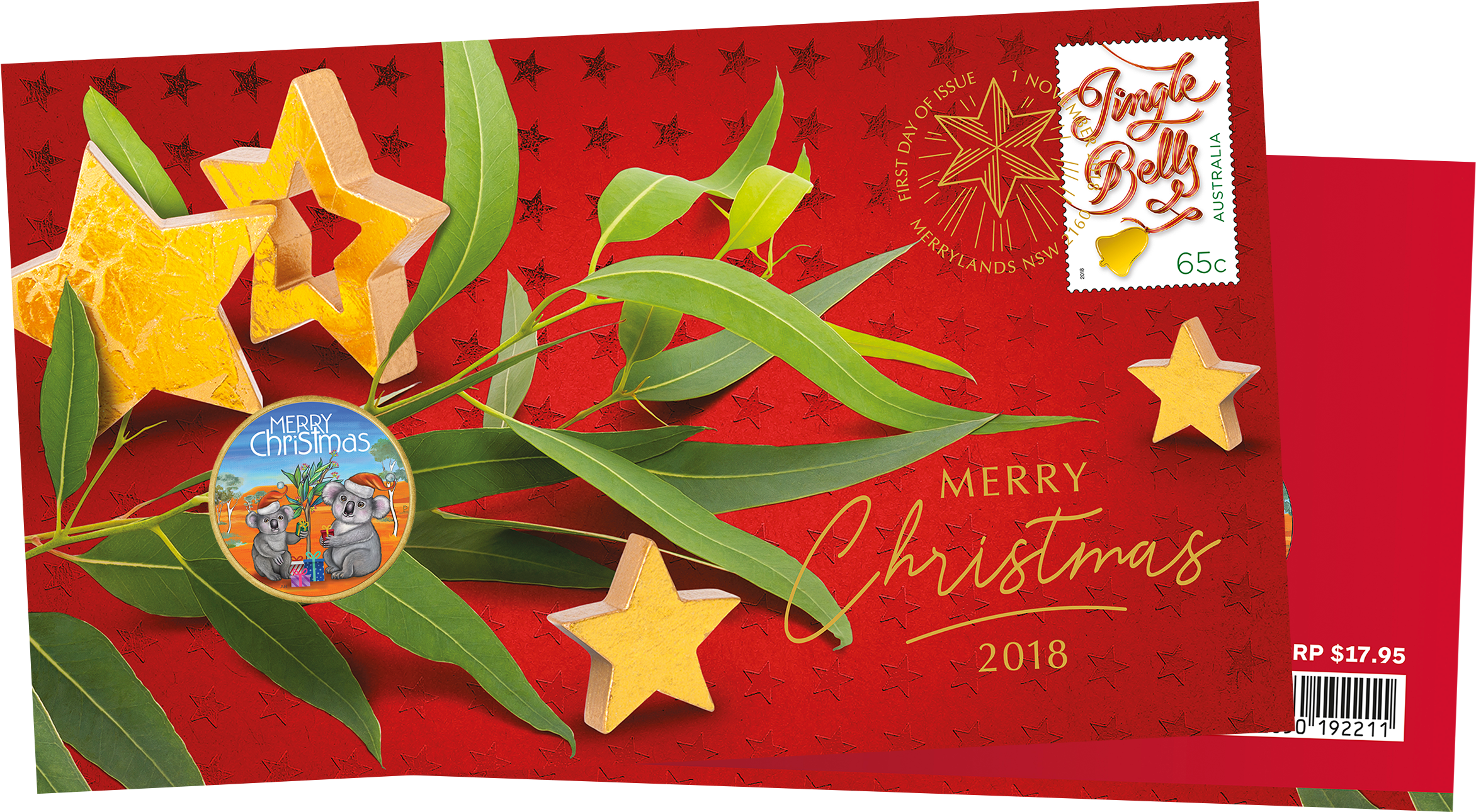 Christmas 2018 Postal Numismatic Cover - Mark Knight Herald Sun Cartoons Clipart (2400x1350), Png Download