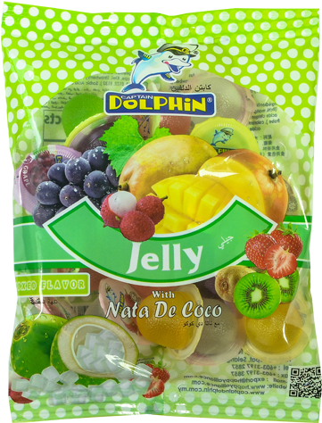 Fruity Jelly With Nata De Coco - Kiwifruit Clipart (600x600), Png Download
