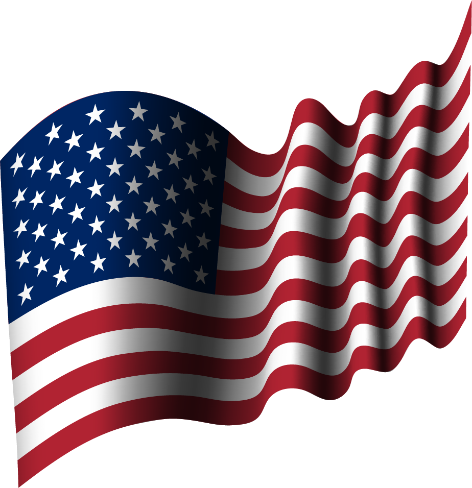 Flag - American And Russian Flag Clipart (924x956), Png Download
