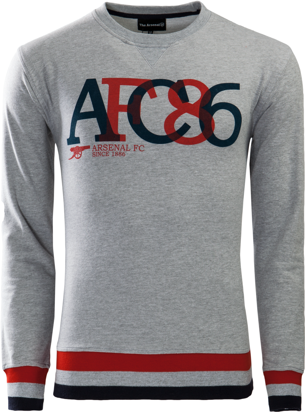 Arsenal Retro Shirt Long Sleeve - Long-sleeved T-shirt Clipart (1600x1600), Png Download