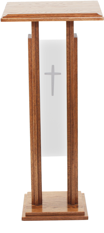 Bible Stand, Altar, Jack In The Pulpit, Speaker Stands, - Bible Stand In Church Clipart (410x800), Png Download