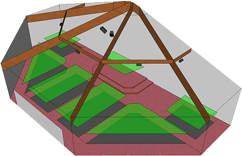 Central Podium - Wood Clipart (670x500), Png Download