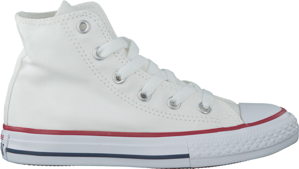 White Converse Sneakers Chuck Taylor All Star Hi Kids Clipart (600x600), Png Download