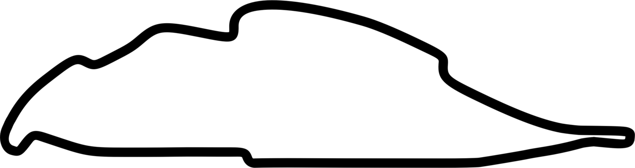 Download Similars - Circuit Gilles Villeneuve Layout Clipart (1282x340), Png Download