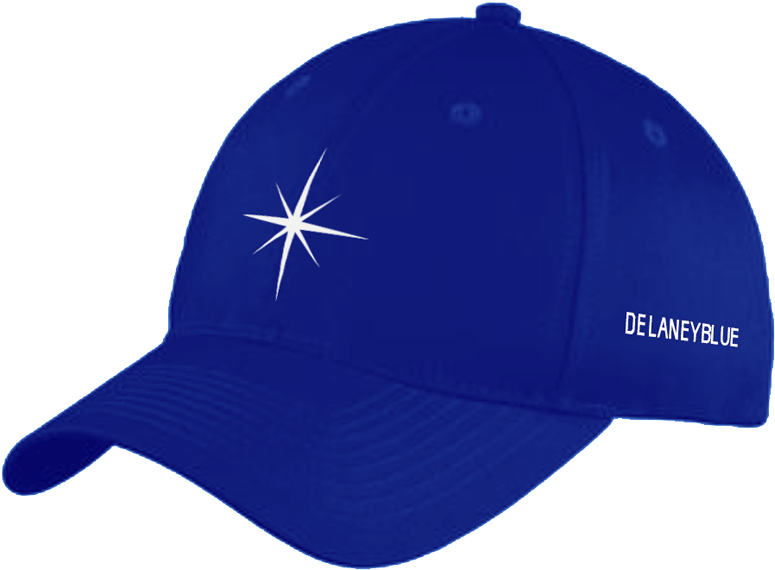 Delaney Blue Signature Ball Cap - Baseball Cap Clipart (775x570), Png Download