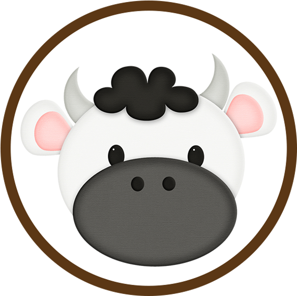 Marmita - Cupcakes Toppers Granja Para Imprimir Clipart (591x591), Png Download