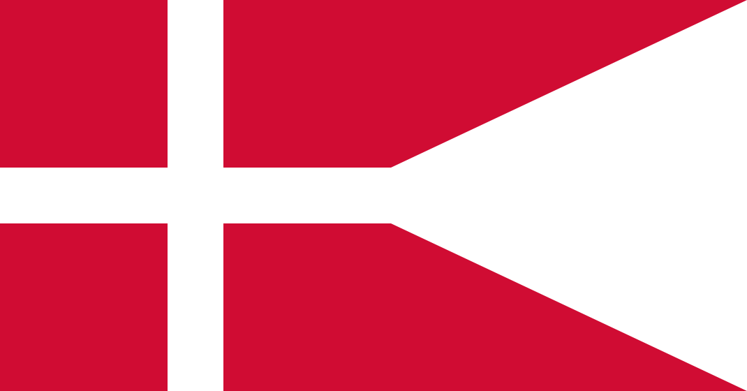 The Oldest, Continuously Used National Flag Is That - Danish Naval Ensign Clipart (1070x560), Png Download