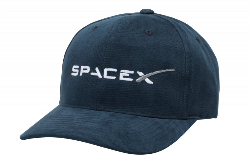 Spacex Strap Cap - Baseball Cap Clipart (800x800), Png Download