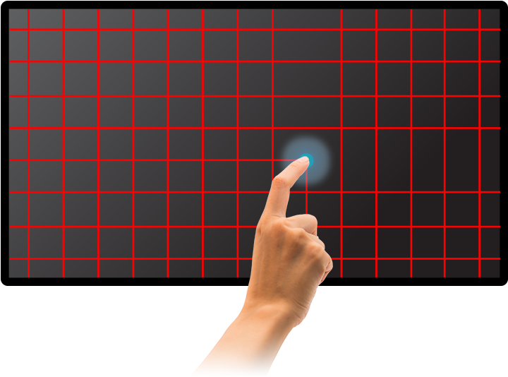 D&t D And T Ir Touch Sensor Touch Screen - Writing Clipart (720x534), Png Download