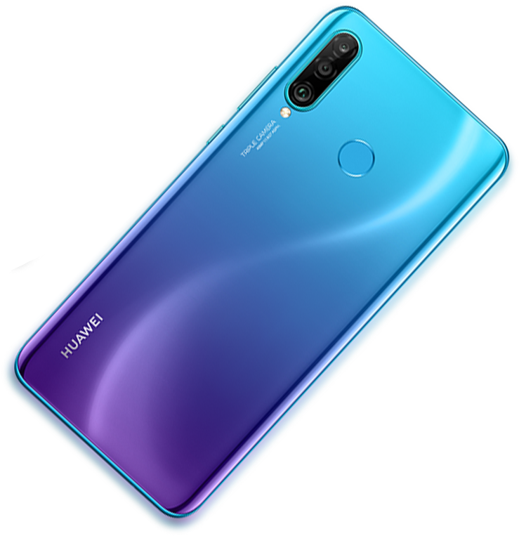 Huawei P30 Lite Slim 3d Curved Glass Design - P30 Lite Huawei P30 Clipart (1920x1647), Png Download