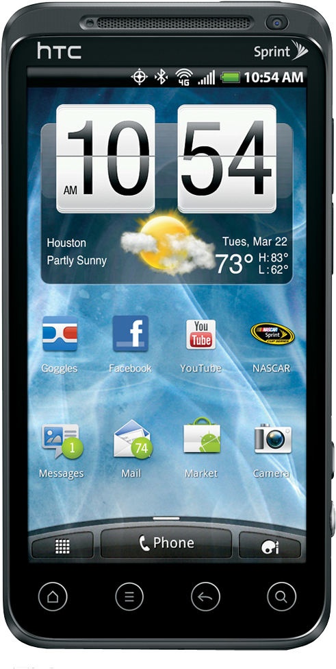 Htc Evo 3d Clipart (500x1000), Png Download