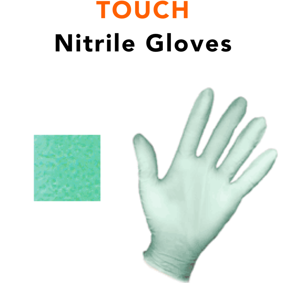 Non Allergic Nitrile Gloves To Keep Hands Pathogen - Poster Clipart (1182x1200), Png Download