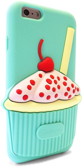 Coque 3d Cup Case I6 - Θηκεσ Σιλικονησ Για Iphone 6 Clipart (800x800), Png Download