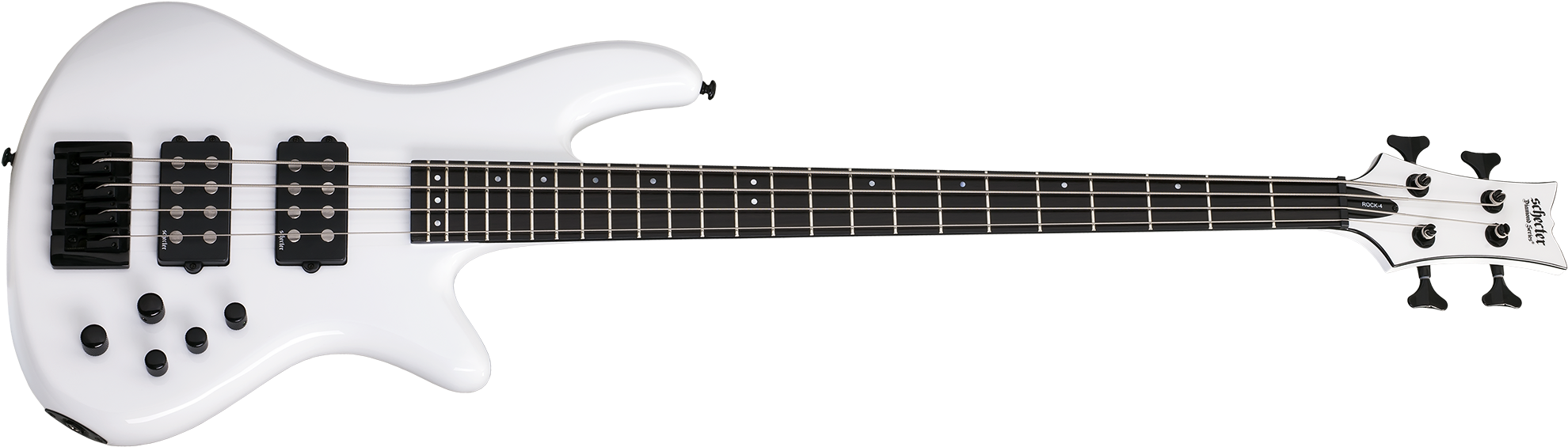 Stiletto Stage-4 - Schecter Stiletto Stage 4 Clipart (2000x590), Png Download