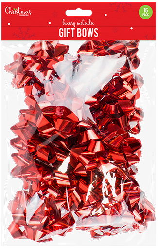 Christmas Metallic Gift Bows - Sprinkles Clipart (800x620), Png Download