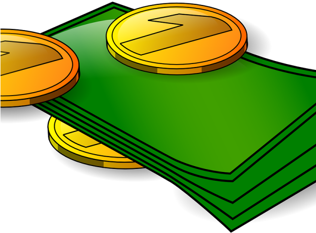 Clip Royalty Free Coins Free Download Clip Art Carwad - Transparent Background Money Clip Art - Png Download (640x480), Png Download