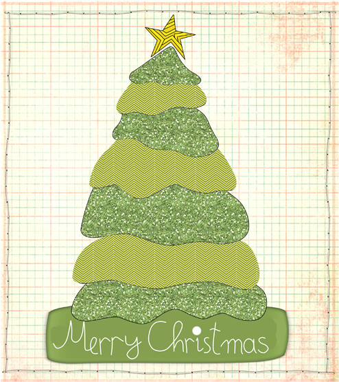 Merry Christmas - Christmas Tree Clipart (600x600), Png Download