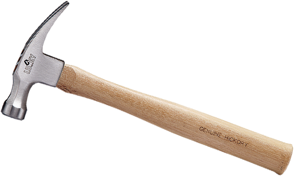 Rip Claw Wood Handle Hammer - Framing Hammer Clipart (600x600), Png Download