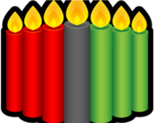 Korn Clipart Kwanzaa - Kwanzaa Candles - Png Download (640x480), Png Download