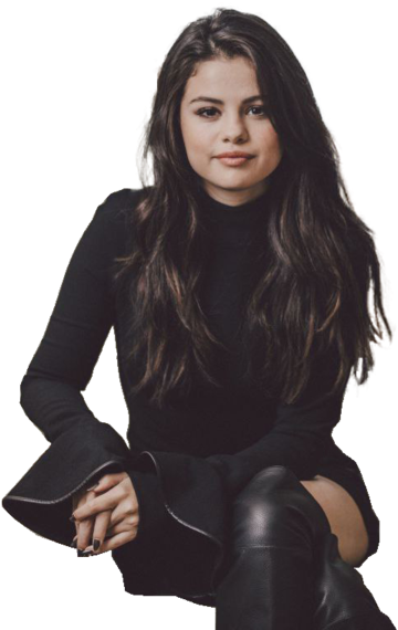 215 Images About Selena Gomez On We Heart It - Celebrity Fashion Photoshoot Clipart (500x751), Png Download