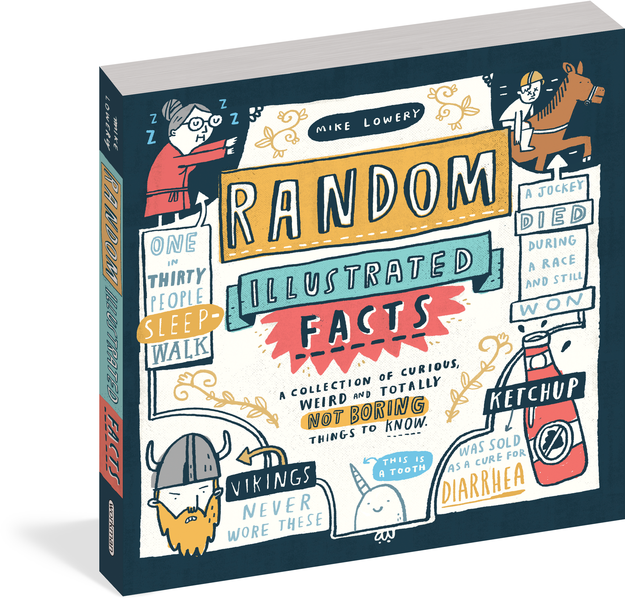 Random Illustrated Facts: A Collection Of Curious, Clipart (2513x2400), Png Download