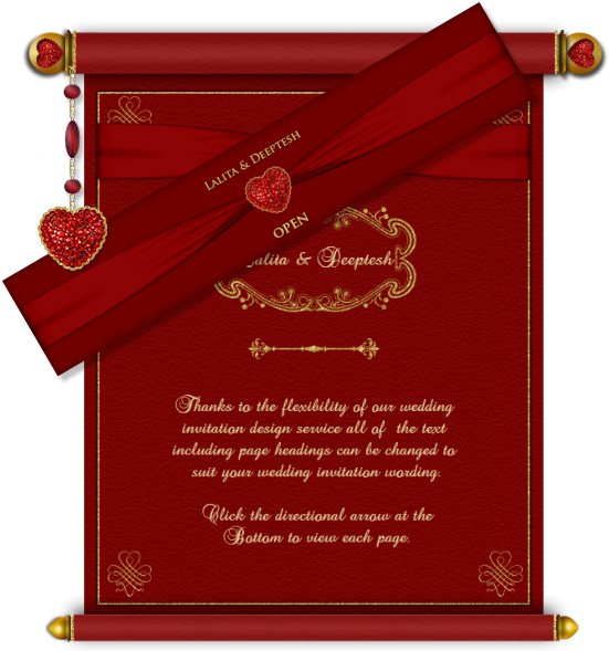 Wedding Cards Png - Old Invitation Card Design Clipart (574x589), Png Download
