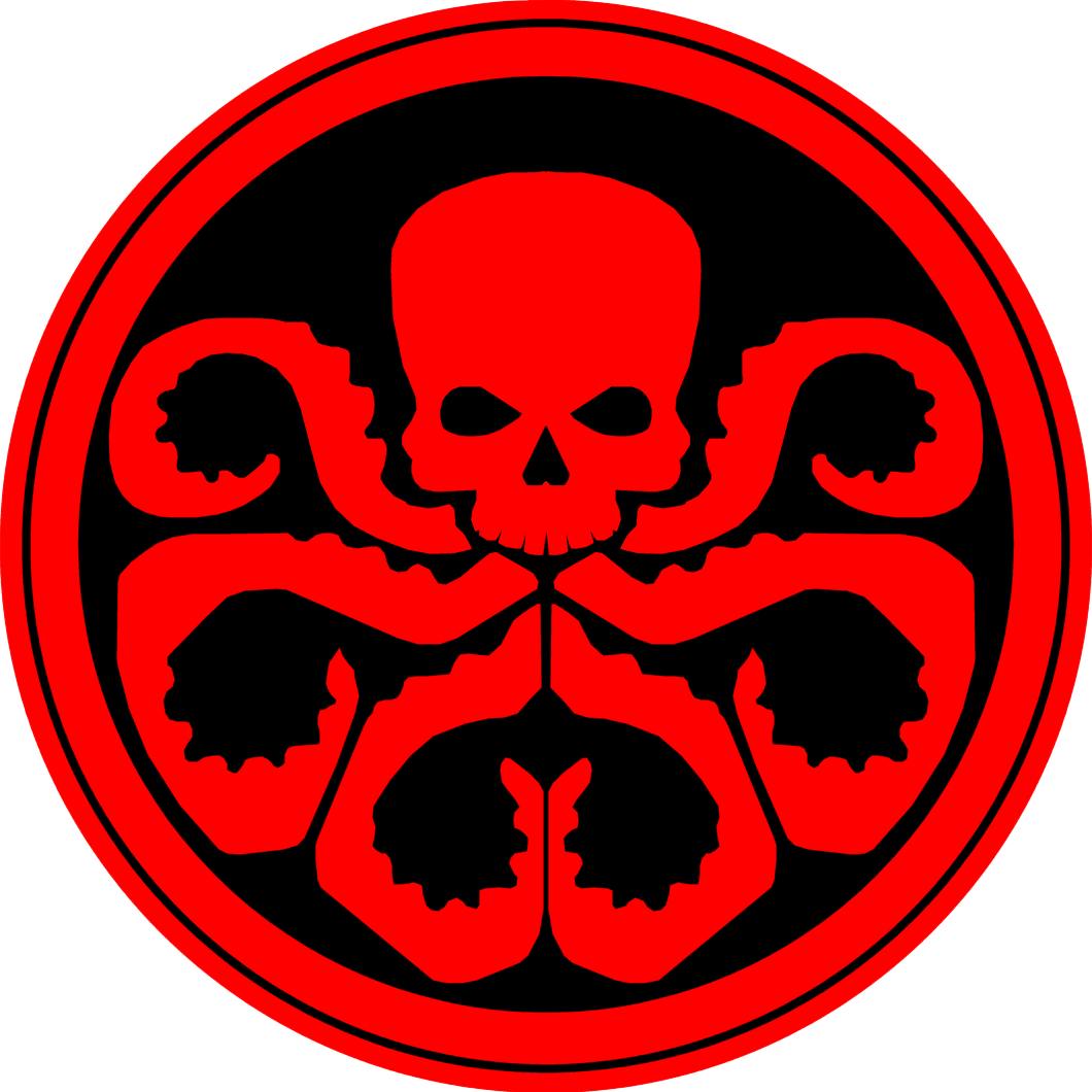 Hydra Logo - Marvel Hydra Logo Clipart (1060x1060), Png Download