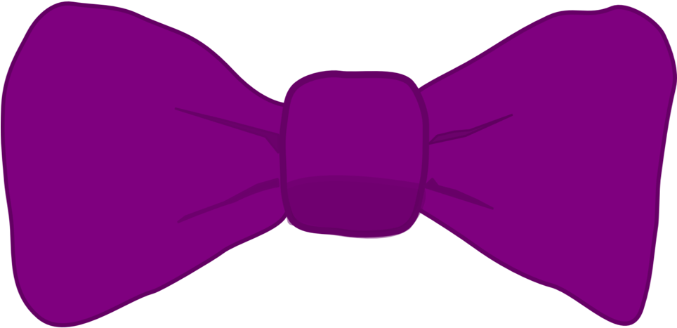 Purple Bow Tie Clipart - Png Download (963x669), Png Download