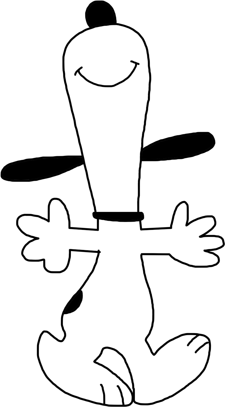 Snoopy Dancing Png Picture - Illustration Clipart (771x1392), Png Download