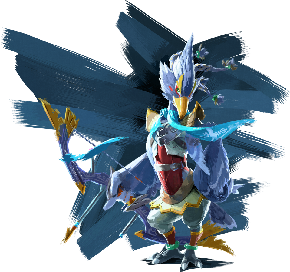 Zelda Breath Of The Wild Revali Clipart (958x898), Png Download