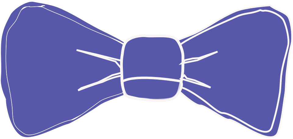 Drawn Bow Tie Animated - Wedding Bow Tie Clipart - Png Download (960x480), Png Download