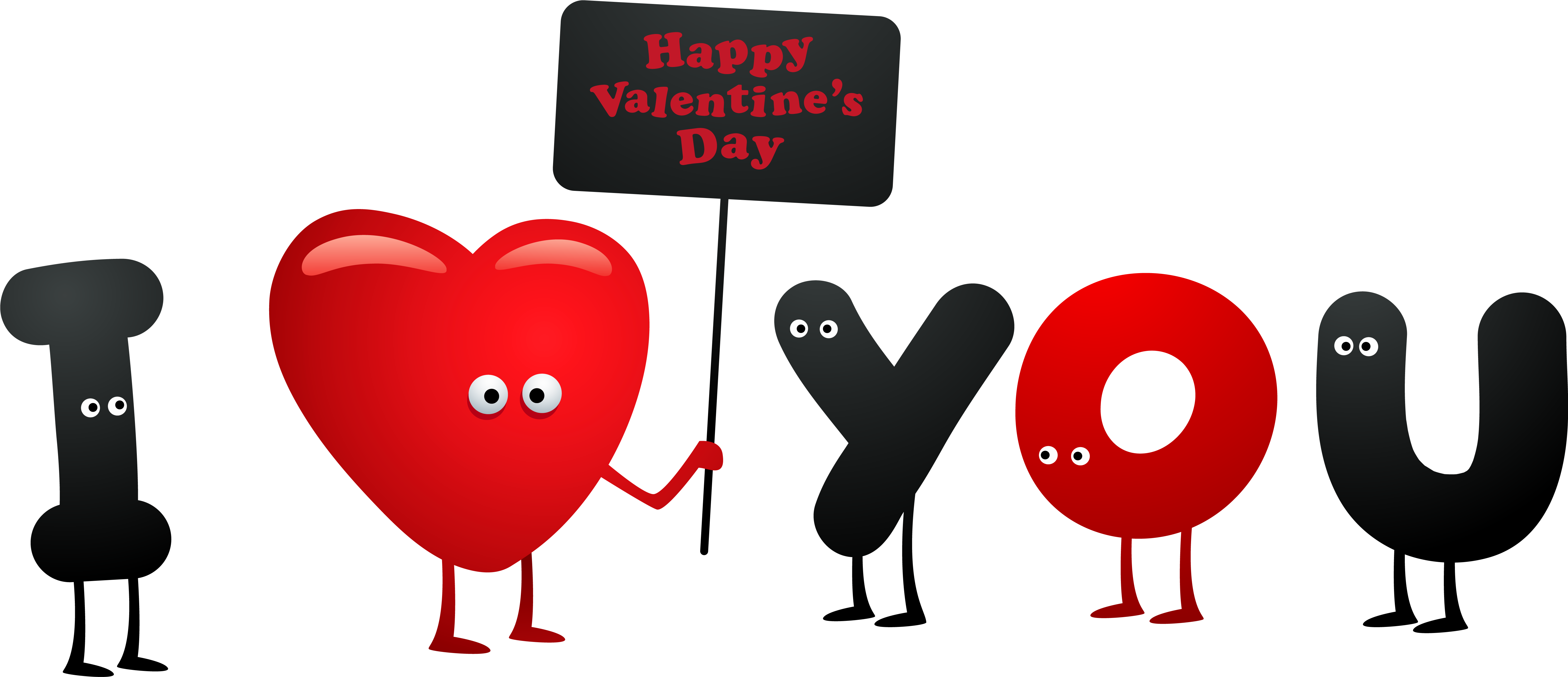 I Love You Png Clipart Image Gallery - Love You Hd Png Transparent Png (6055x2691), Png Download